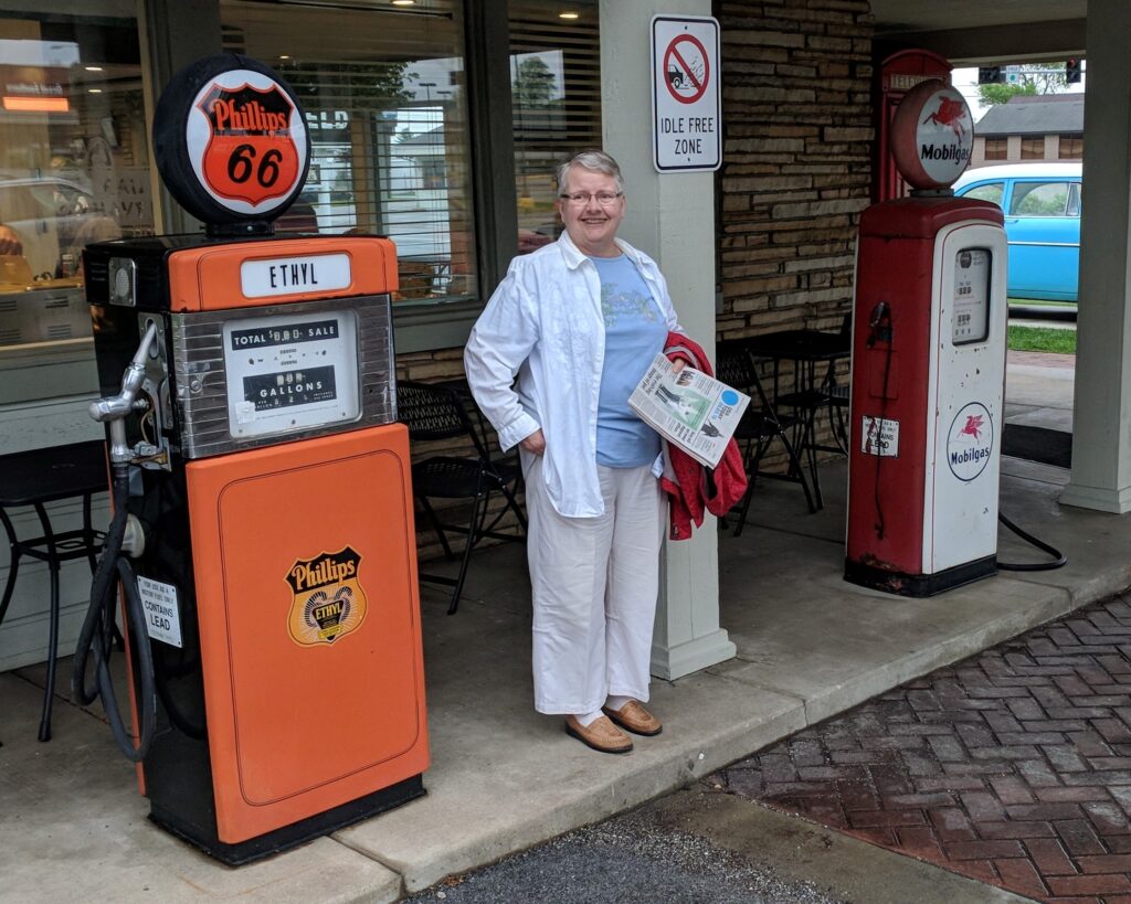 Antique gas pump 2